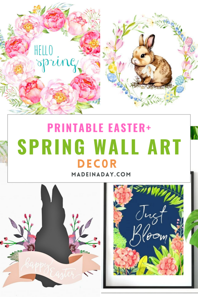 Spring Printable Wall Art Decor Prints