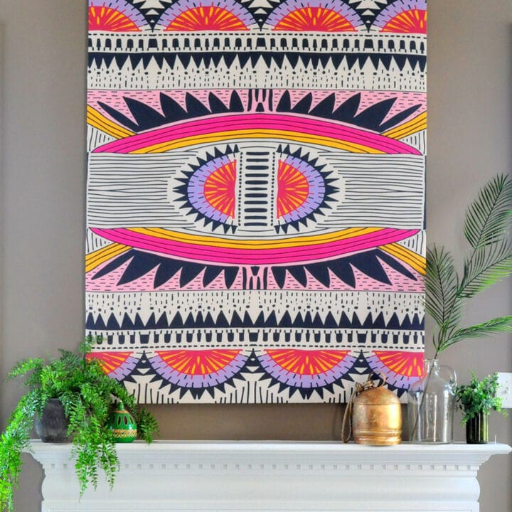 Image for How to Mount a Tapestry for Wall Art