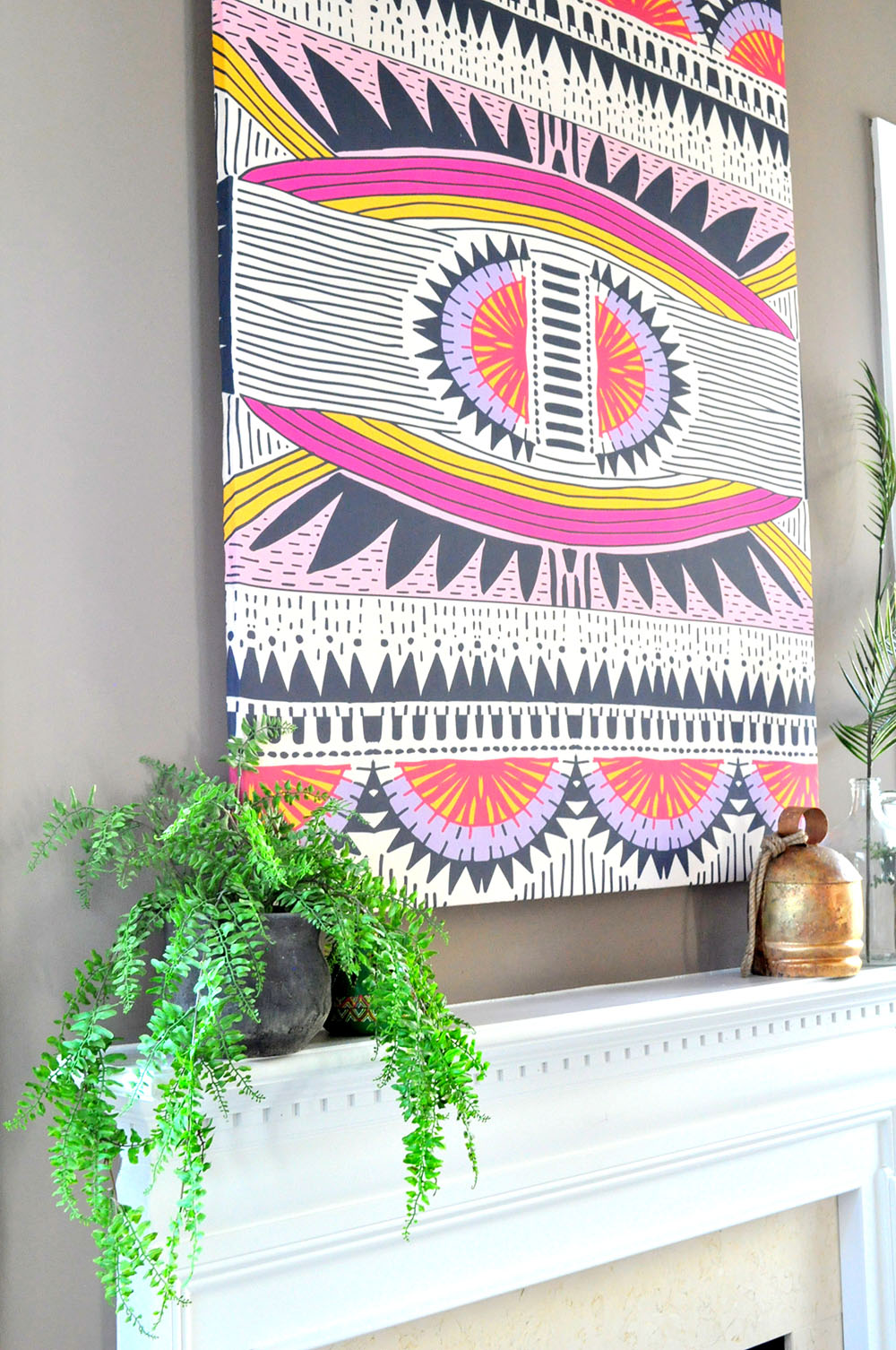 Diy framing best sale a tapestry