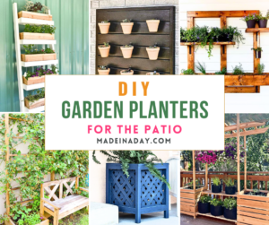 DIY Garden Planters for the Patio