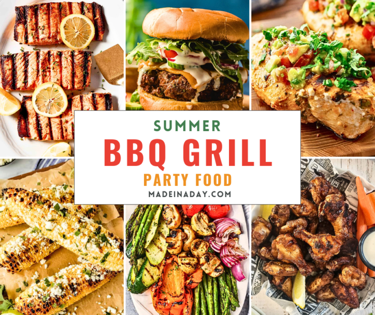 Summer Party Food BBQ Grill Recipes