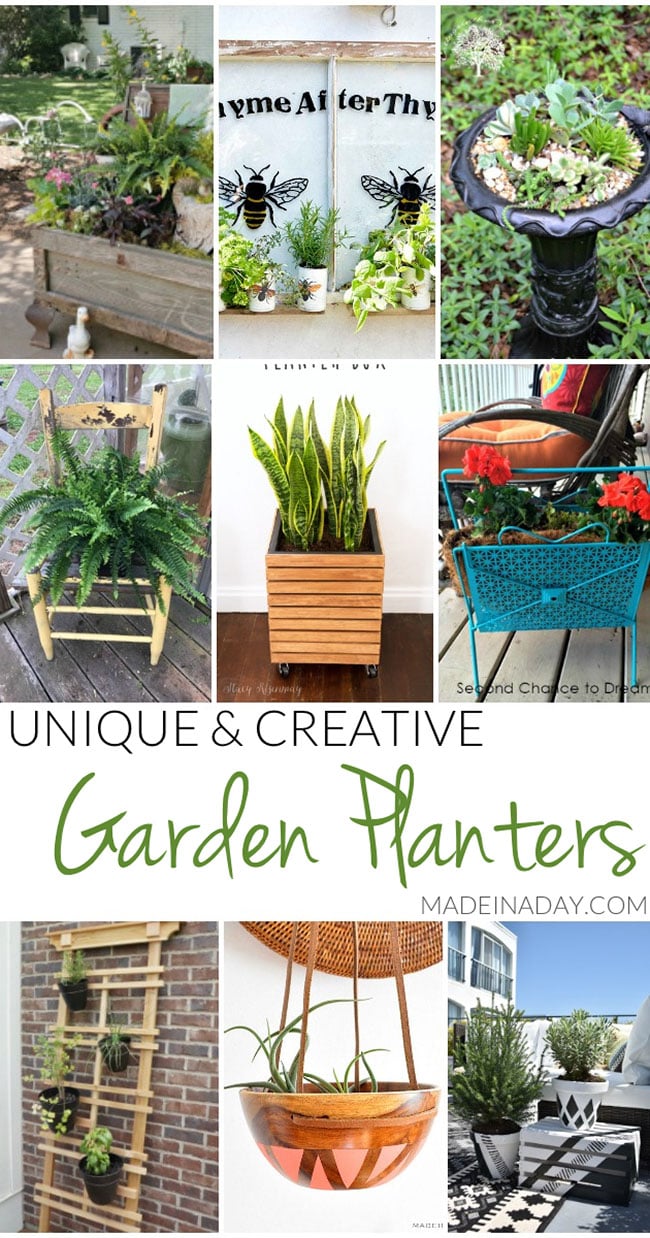 Unique Creative Garden Planter Ideas Made In A Day