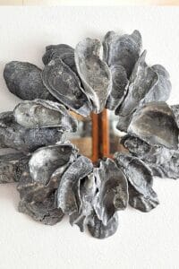 How to Make a Black Oyster Shell Mirror