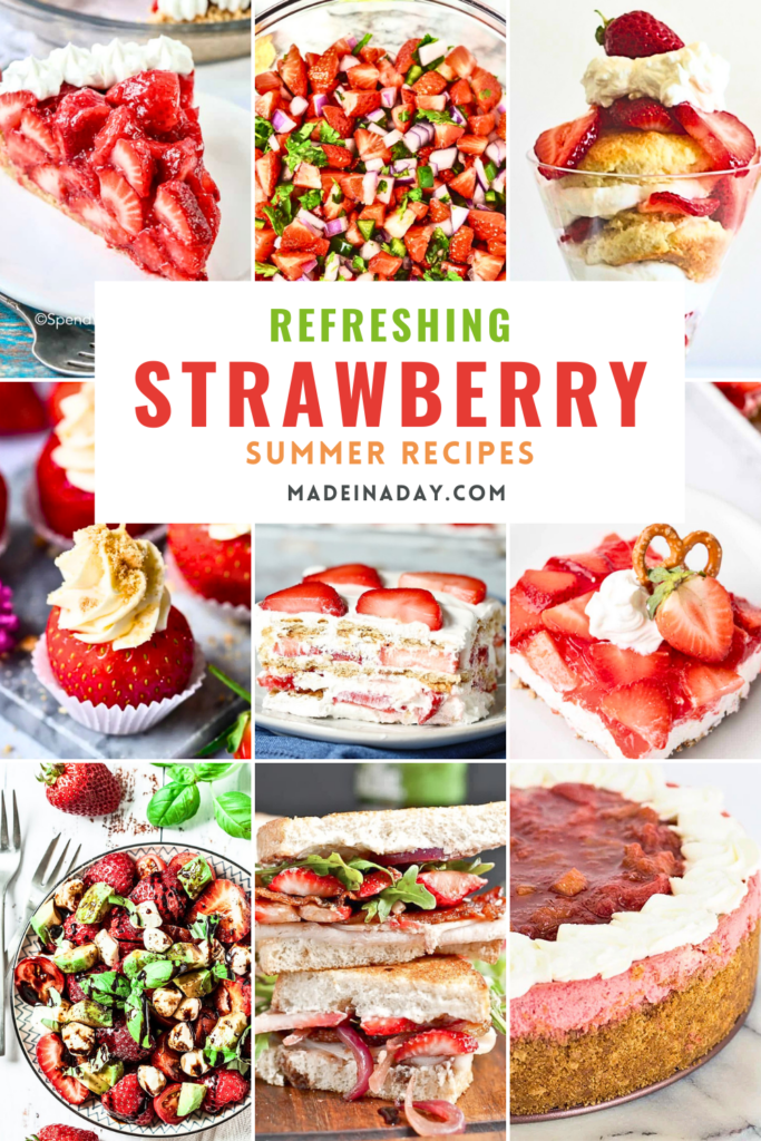 Sweet Summer Strawberry Recipes Collection