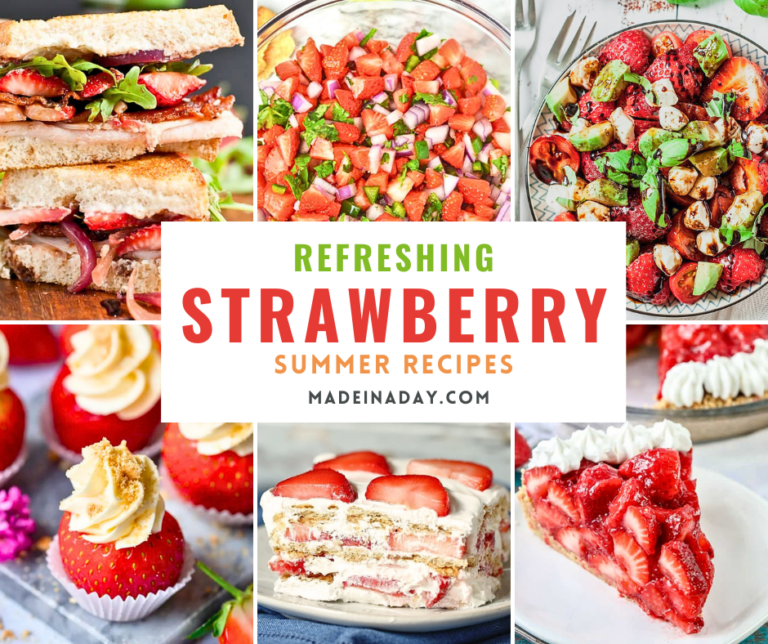 Sweet Summer Strawberry Recipes