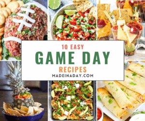 10 Easy Appetizer Game Day Recipes