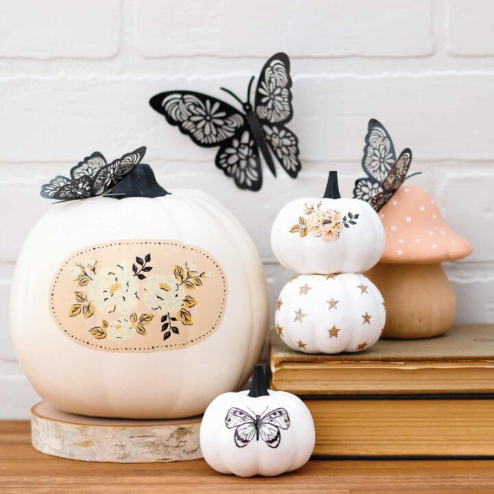 Image for How To Make Cute Temporary Tattoo Pumpkins With Free Printables