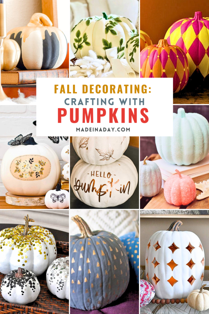 Fall Decor Crafting with Pumpkins Collection