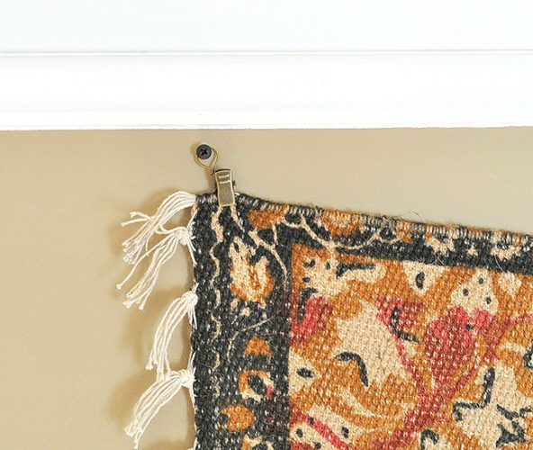 Rug Wall Art How To Hang A Rug Like A Tapestry Made In A Day