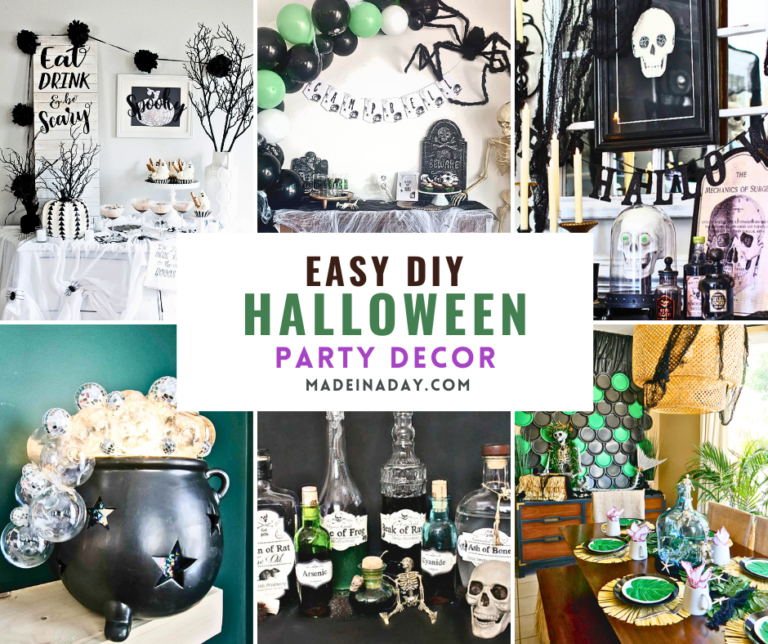 Easy DIY Halloween Party Decor