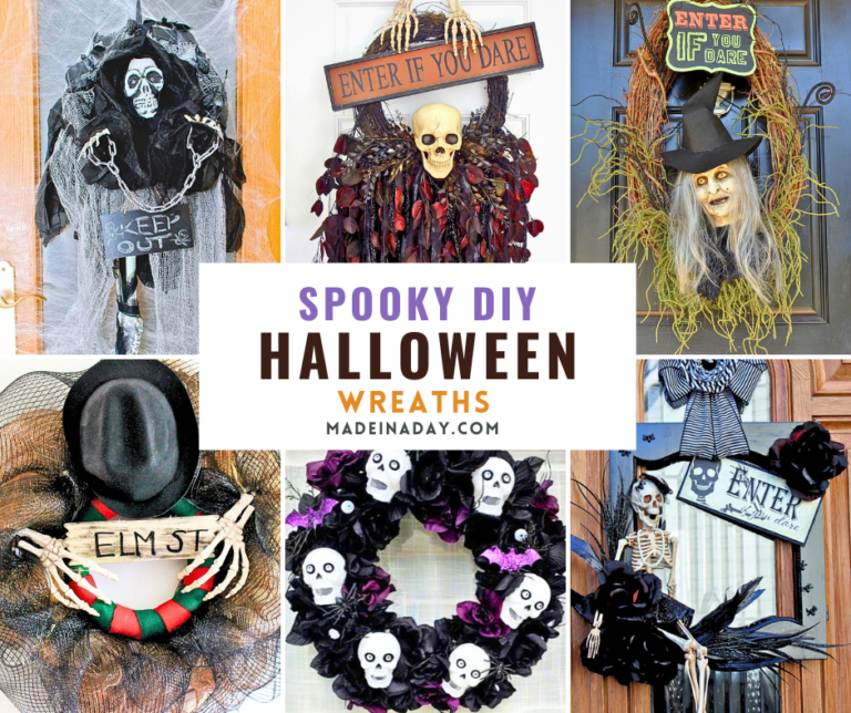 Spooky DIY Halloween Wreaths