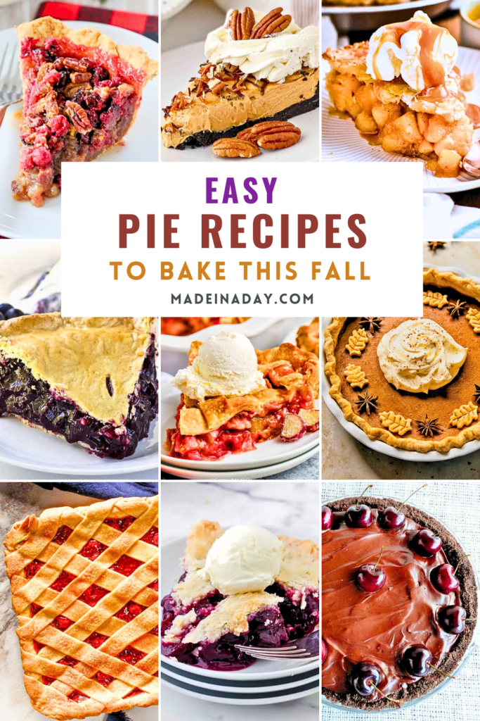 Easy Pie Recipes to Bake This Fall Collection