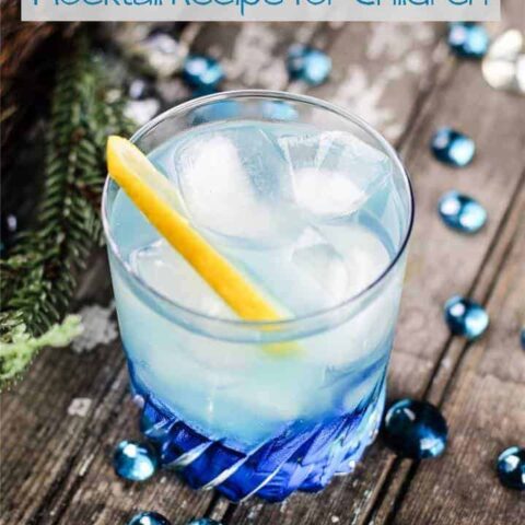 Image for Blue Christmas Mocktail Recipe
