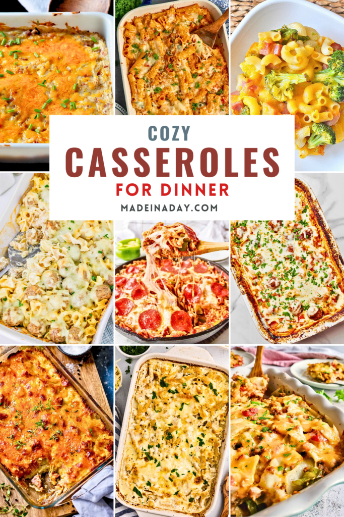 Comforting Casseroles for Dinner Collection