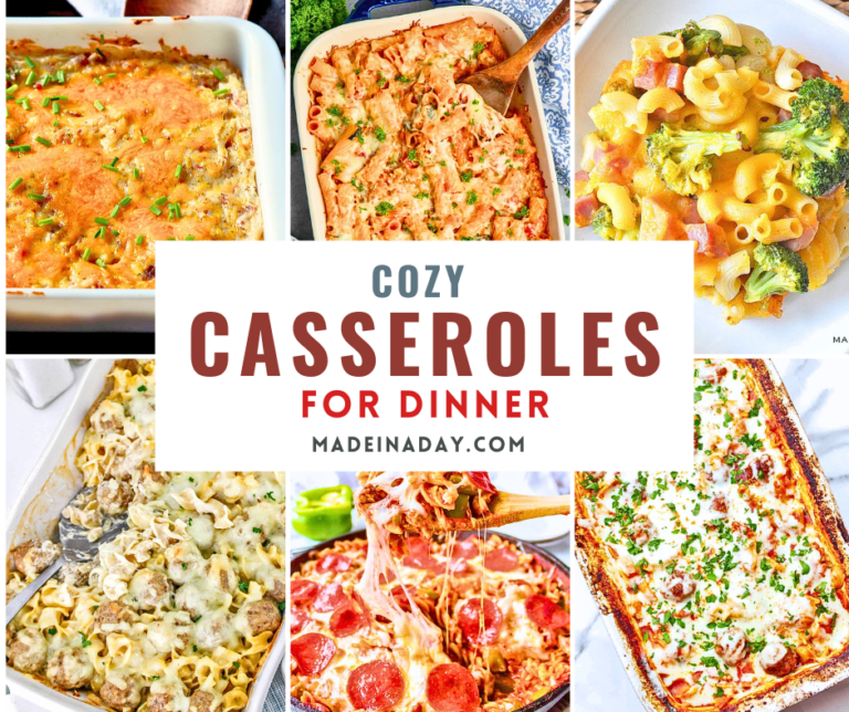 Comforting Casseroles for Dinner