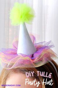 Mini Tulle Party Hat Headbands