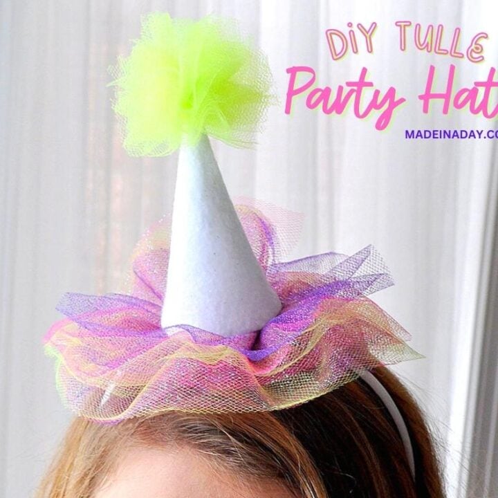 Image for Mini Tulle Party Hat Headbands