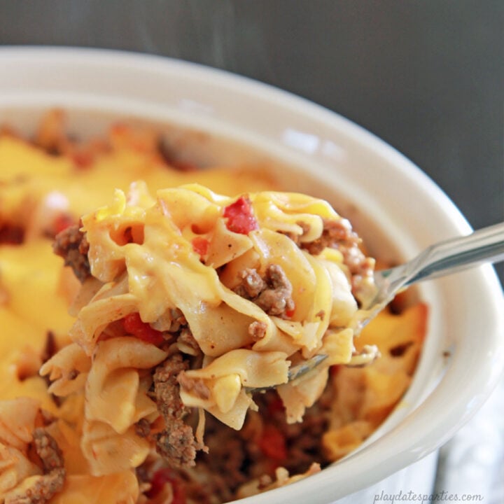 Image for Johnny Marzetti Noodle Casserole Recipe | The Ultimate Comfort Food