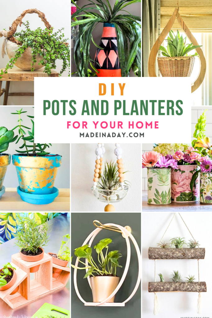 DIY Pots and Planters for Your Home Collection