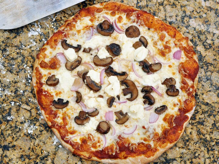 Grilled Veggie Wood Fired Pizza
