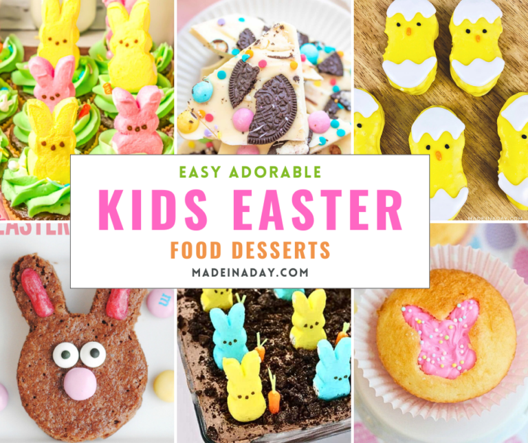 Easy Kids Easter Food Desserts