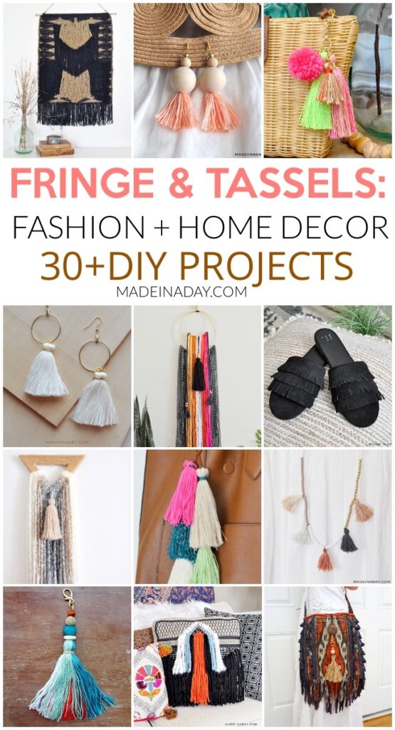 How To Make Tassels And Fringe For Jewelry And Decor Made In A Day
