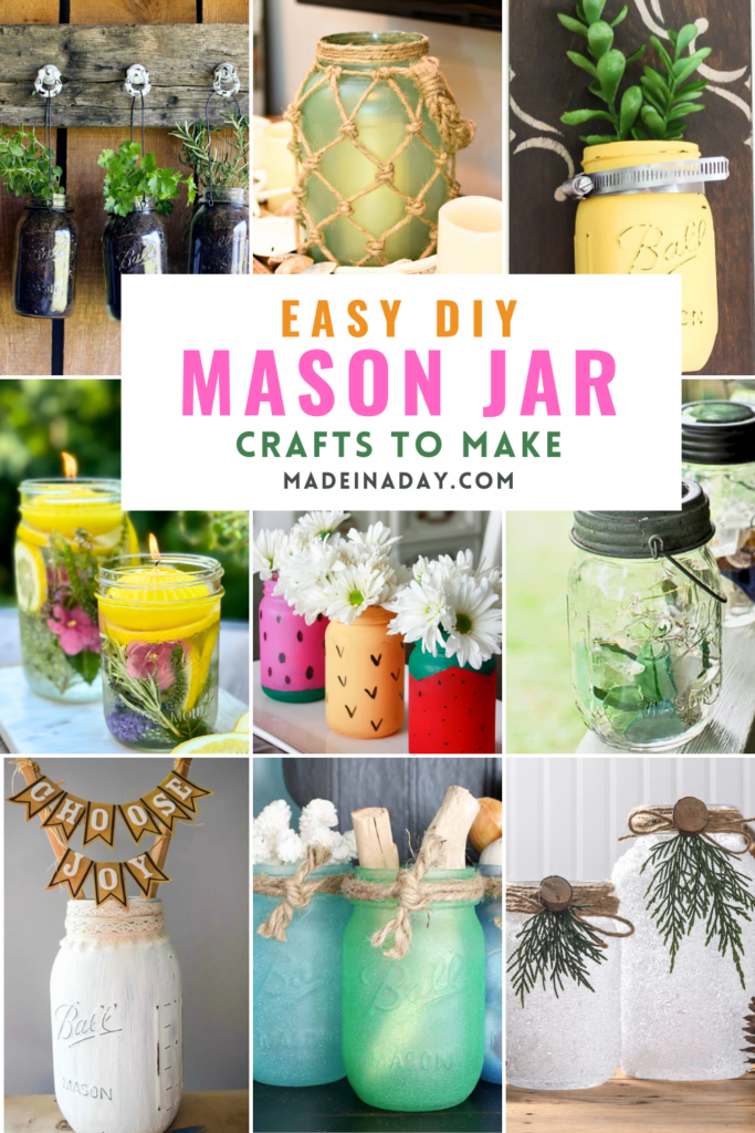 DIY Mason Jar Crafts to Make Collection