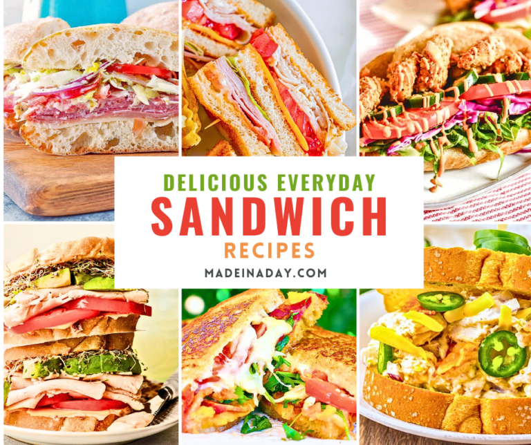 Delicious Everyday Sandwich Recipes
