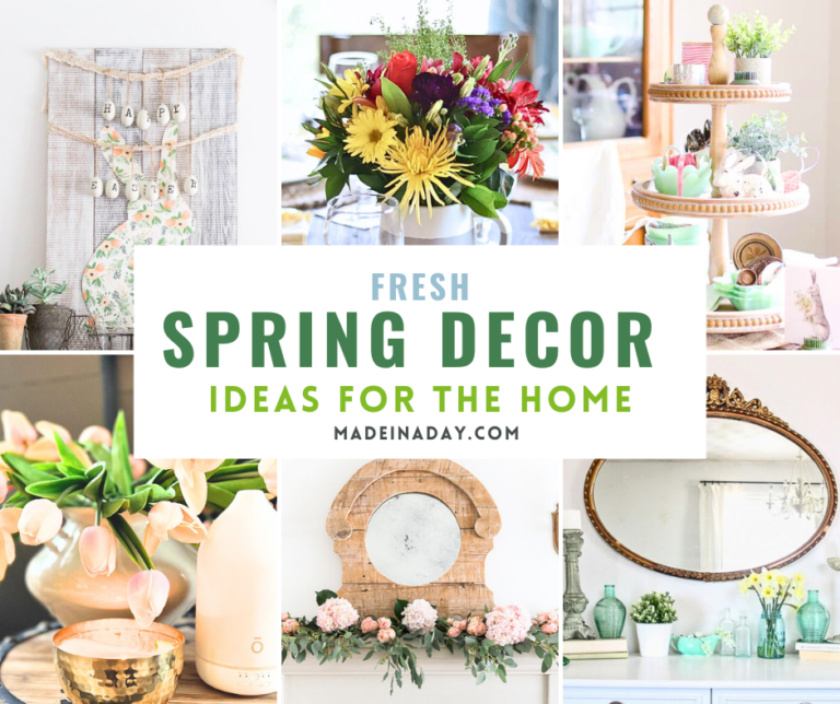 Fresh Spring Decor For the Home