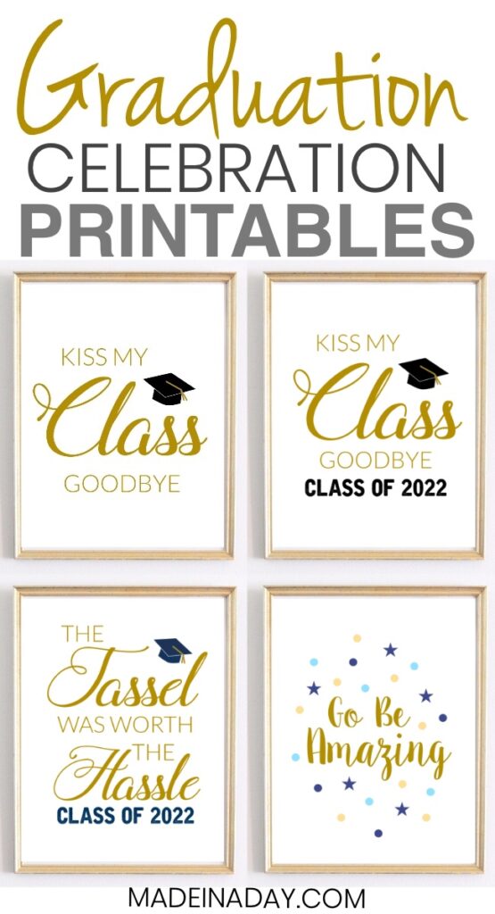 graduation party printabes