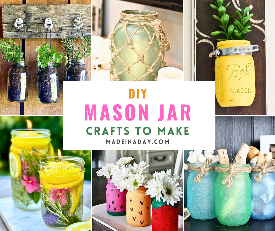 DIY Mason Jar Crafts to Make