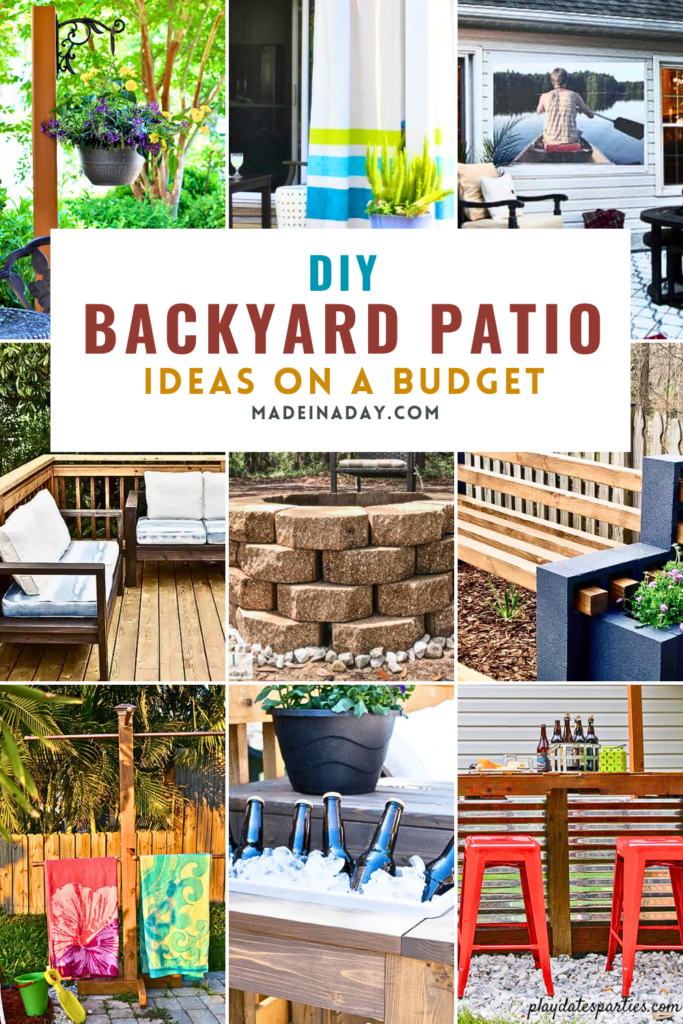 DIY Backyard Patio Ideas on a Budget Collection