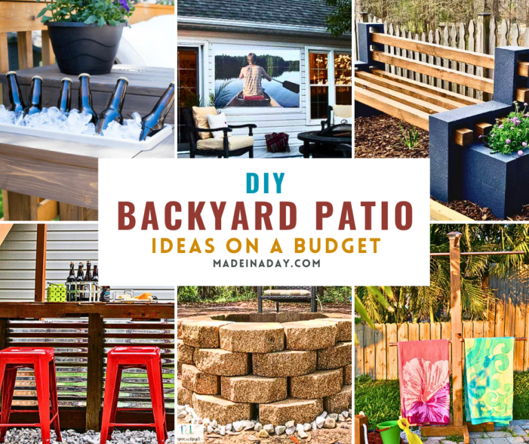 DIY Backyard Patio Ideas on a Budget