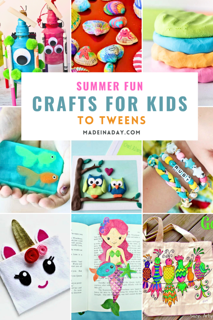 Summer Fun Crafts for Kids to Tweens Collction
