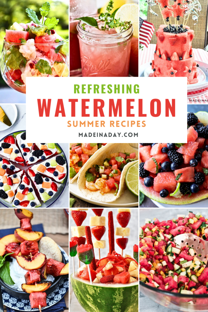 Summer Recipes With Watermelon Collection