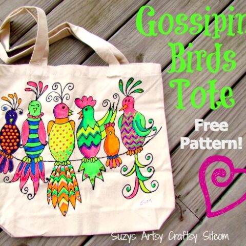 Image for How to make a Bright Summer Beach Tote – Free pattern!