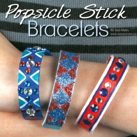 Image for How to make bracelets from popsicle sticks!