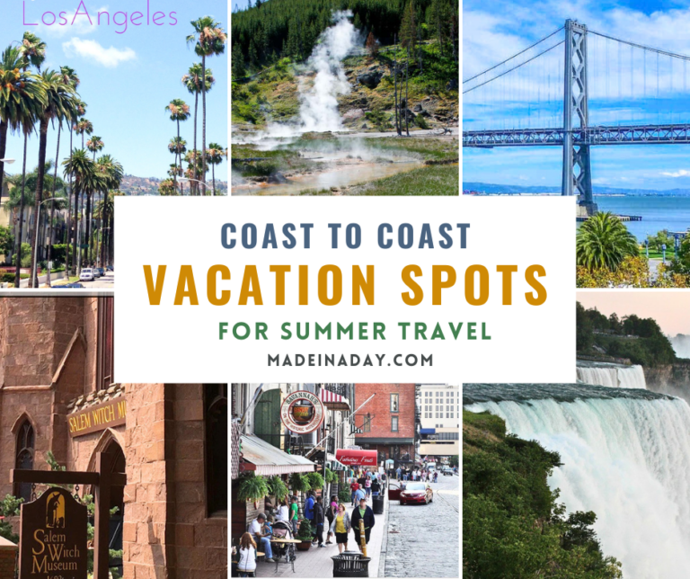 22+ Vacation Spots for Summer Travel
