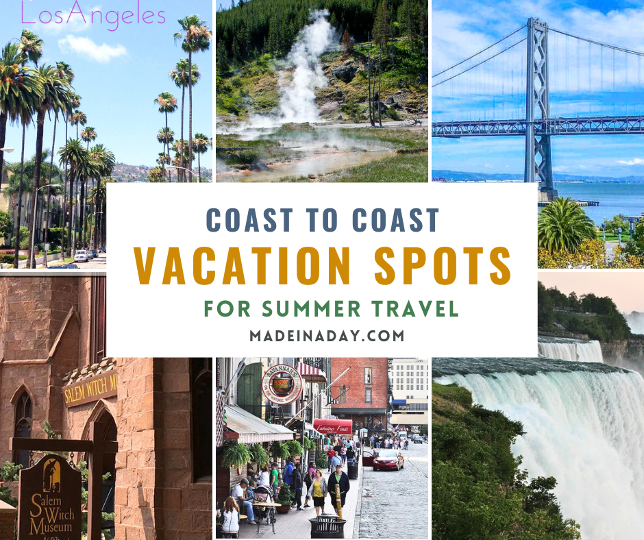 Vacation Spots for Summer Travel