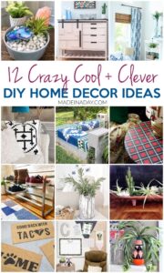 12 Crazy Cool DIY Home Decor Ideas to do this Weekend!