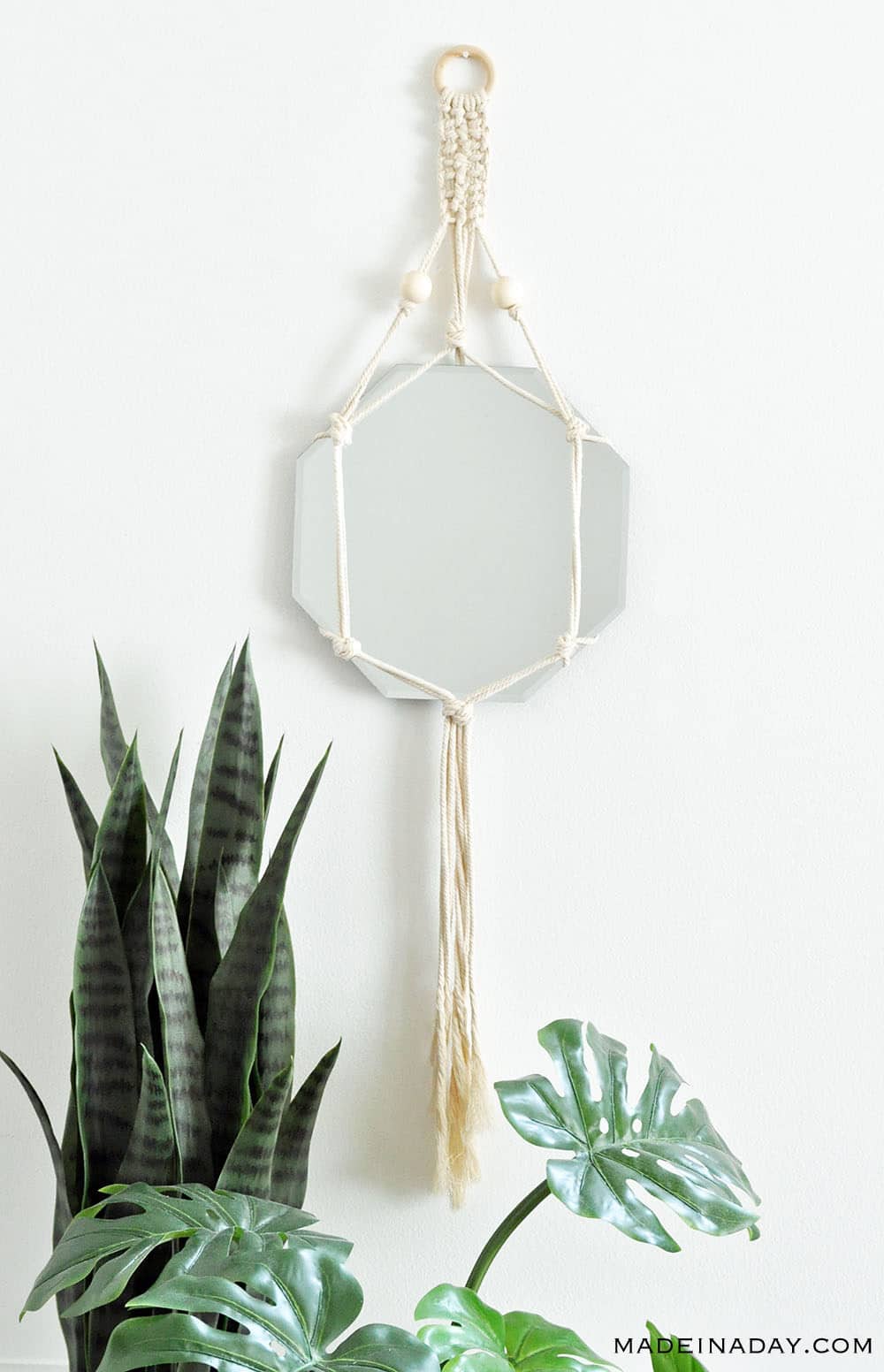 Trendy Diy Bohemian Macrame Mirror Wall Hanging Made In A Day