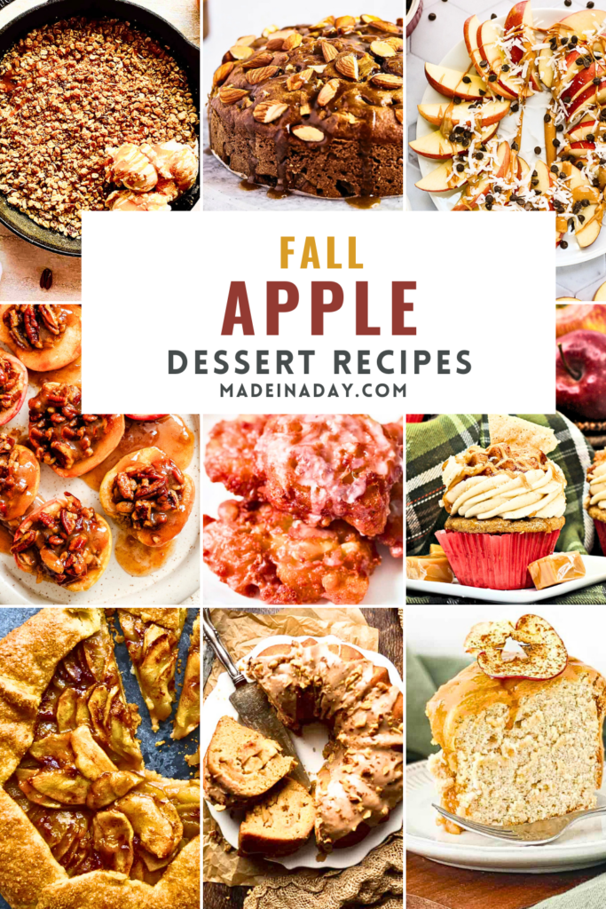 Fall Apple Dessert Recipes Collection