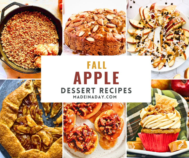 Fall Apple Dessert Recipes