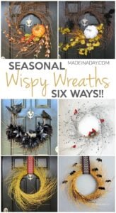 Seasonal Wispy Wreaths 6 Ways 1 Seasonal Wispy Wreaths 6 Ways