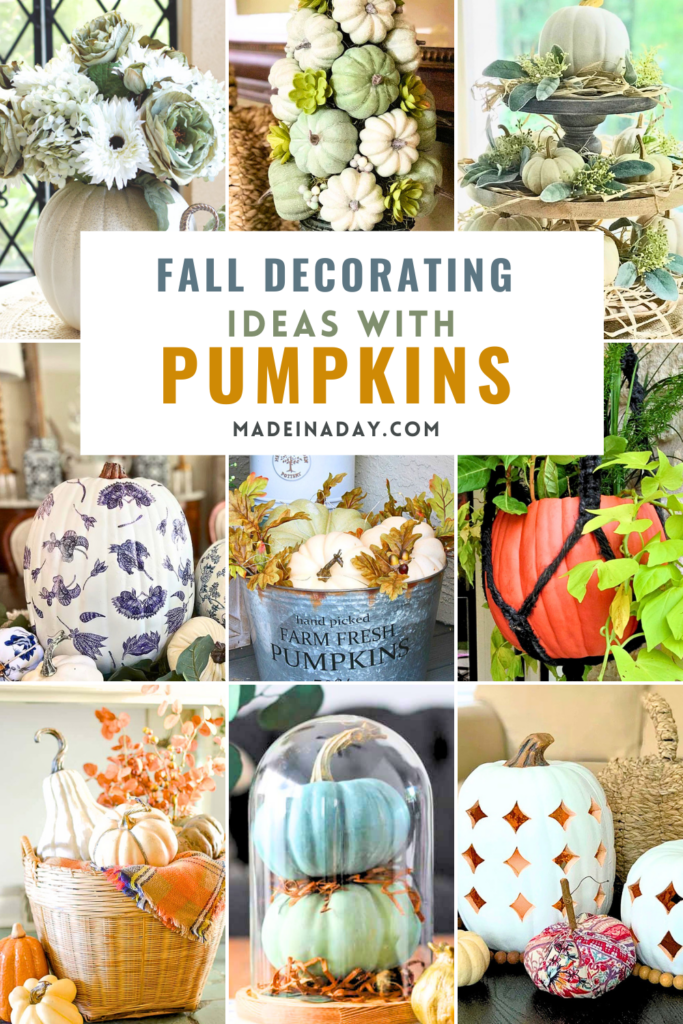 Fall Decorating Ideas with Pumpkins Collection