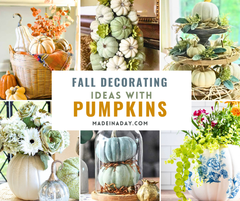 Fall Decorating Ideas with Pumpkins