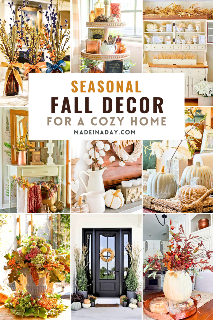 Seasonal Fall Decor for a Cozy Home Collection