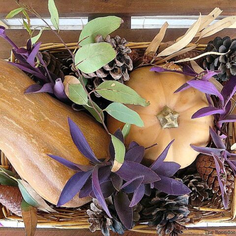Image for Easy DIY Fall Eucalyptus Vignette