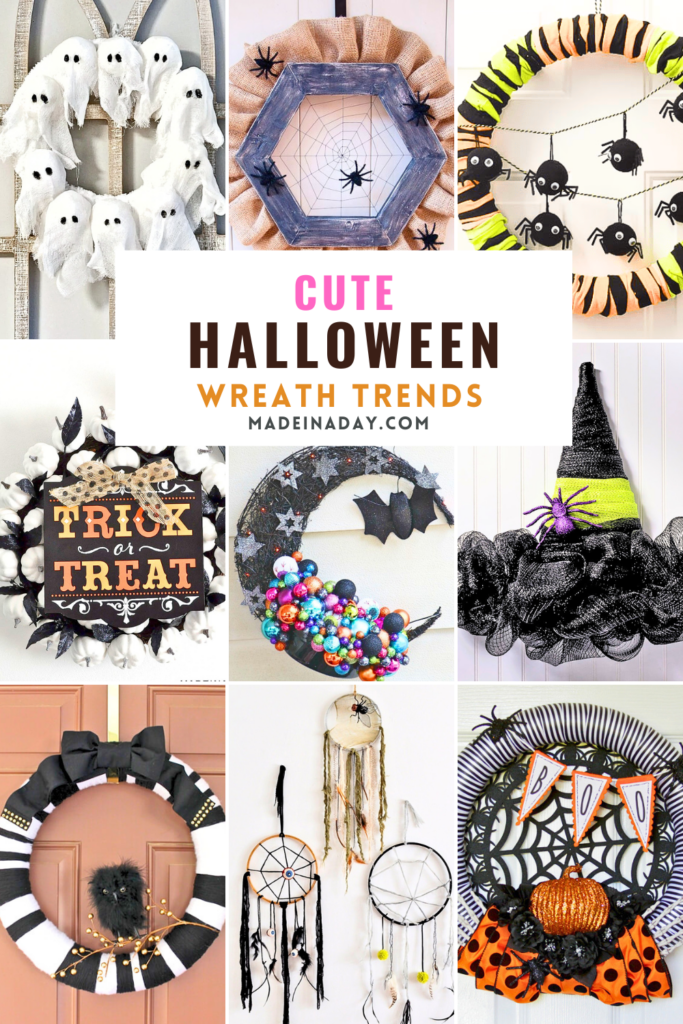 Cute Halloween Wreath Trends Collection