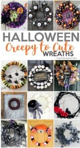 29 Creepy to Cute Halloween Wreath Trends